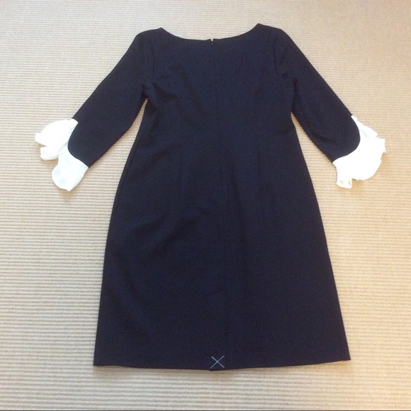 Talbots Black Sheath Dress - Size 12 - Picture 11 of 13
